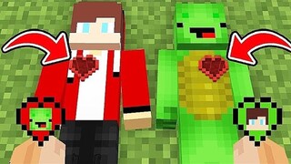 How Mikey and JJ Shapeshift the Faces in Minecraft? - Maizen 100 Days