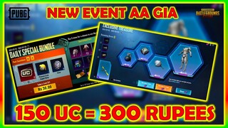 AB 300 RUPEES ME 150UC | DAILY SPECIAL BUNDLE IN PUBG MOBILE | EXCLUSIVE TREASURE EVENT PUBG MOBILE