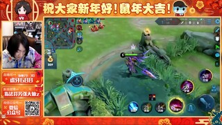 王者荣耀大仙，16评分吕布，碰到犀利鲁班大师，乱秀