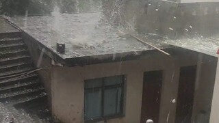 Another bout of extreme weather! Hailstorm strikes again