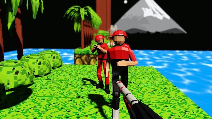 The 3D version of Contra has no injury and speed through 33.62 seconds