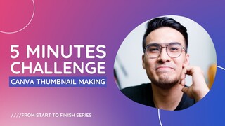 #CanvaChallenge ▶️ Design a YouTube Thumbnail in 5 MINUTES!