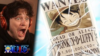 LUFFY'S NEW BOUNTY REACTION - FINALLY REVEALED!!