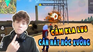 [ Free Fire ] Nhảy Nóc Xưởng Vừa Tiếp Đất Không Cần Dùng Súng Và Cái Kết - Học Mõm Free Fire