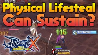 Physical Lifesteal (4%) Can Sustain Grinding Against Strong Mobs? [ROX]