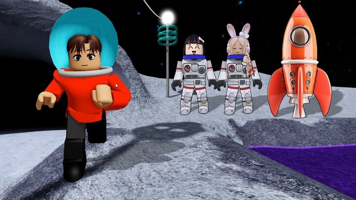 Yuta, Mio Dan Baby Celine Jadi Astronot Keluar Angkasa  ROBLOX