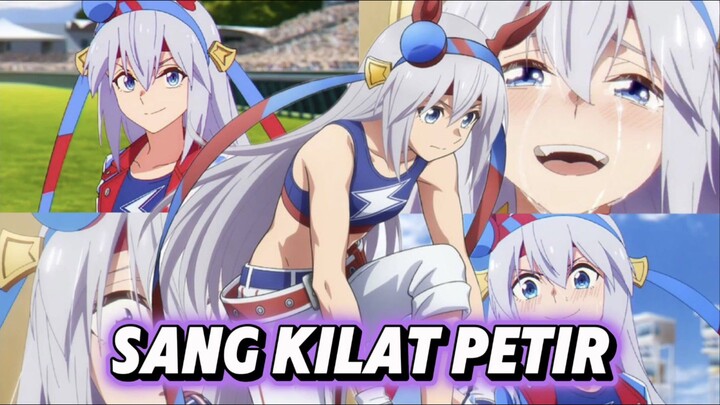 dengan tubuh nya menjadi pelatih cepat sangat kilat petir😜😎🔥