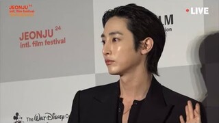 Lee Soo Hyuk at Red Carpet Opening Ceremony of the 24th Jeonju International Film Festival 2023