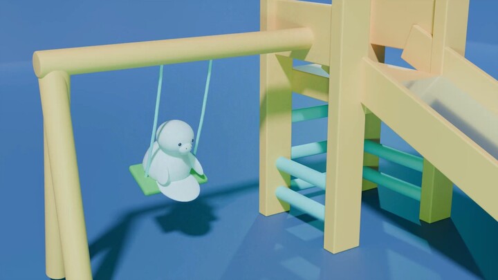 Peaceful swingings Manatee