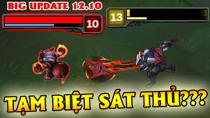 Top 5 Nhóm Tướng LMHT Thay Đổi Sức Mạnh Rõ Rệt Nhất (Nerf hoặc Buff) Sau Phiên Bản Big Update 12.10