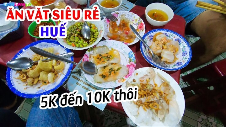 Thử món ăn vặt từ 5k-10k tại Huế cực ngon