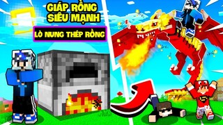 MINECRAFT VUA RỒNG YTB #10 | NOXUSS CHẾ TẠO LÒ NUNG THÉP RỒNG, CHẾ TẠO GIÁP THÉP RỒNG BĂNG SIÊU KHỎE