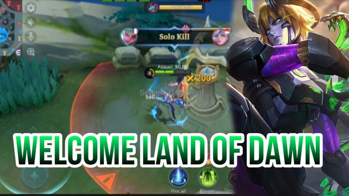 WELCOME LAND OF DAWN