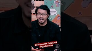 Gilang pernah diajak jadi anggota partai #tonightshow #nettv #vincent #desta #vincentdesta #vindes