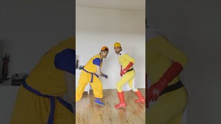 Goku Punches Saitama