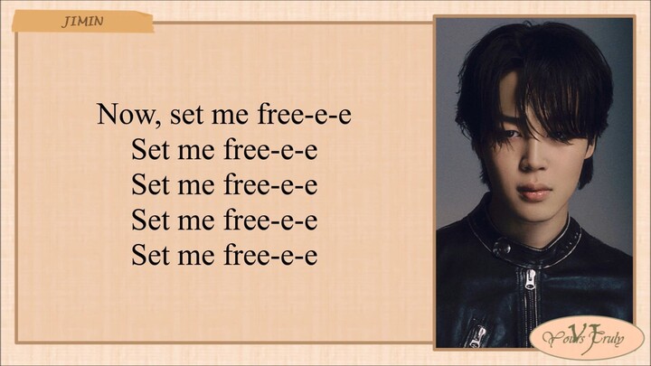 Jimin 지민 'Set Me Free Pt.2' Easy Lyrics