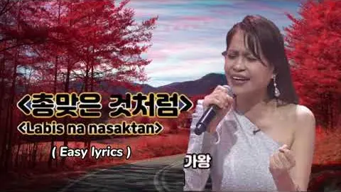 PINAY SINGER IN KOREA | ( Labis na nasaktan ako ) ( Korean song mix Tagalog )