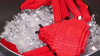 Đắm chìm ăn cua hoàng đế, ai biết ai là người ăn được niềm hạnh phúc này [Lego Stop Motion Animation