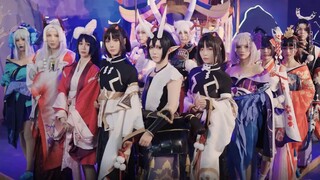 I have never seen such a magical shikigami, the real-life version of Oeyama's shoulder dance
