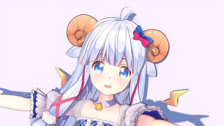 【Blender三渲二/MMD】咩栗Chu~这么可爱真是抱歉💕可愛くてごめん