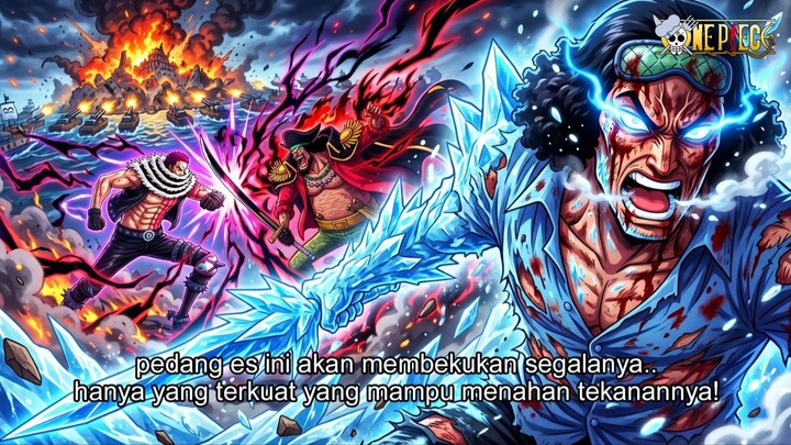 FULL ONE PIECE TERBARU – EDAN! KUZAN GUNAKAN PEDANG ES! MIHAWK & KATAKURI GUNAKAN HAKI RAJA TERKUAT!