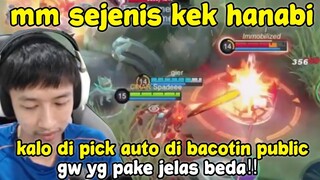 MARKSMAN YANG SEJENIS KEK HANABI, PICK NI MM AUTO DI BACOTIN PUBLIC, KALO GW YG PAKE BEDA CERITA!!