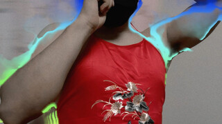 Please, for the love of god, stop dressing your boyfriend in red mandarin duck belly bands! Hahahaha