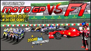 GTA SA LITE ANDROID MOD MOTO GP VS MOBIL F1 TERBARU 2022 // CUMA 200MB // NO PASSWORD 😱😱