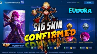 SEASON 16 SKIN IN MOBILE LEGENDS CONFIRMED !! | EUDORA STEAMPUNK SKIN |MOBILE LEGENDS BANG BANG