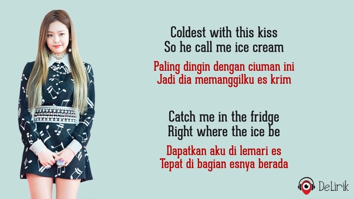 Ice Cream - BLACKPINK with Selena Gomez (Lyrics video dan terjemahan)