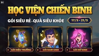 [LMHT] Event Gói Siêu Giá Trị - Học Viện Chiến Binh + Mở 15 Viên Học Viện 2019 Và Cái Kết Max Lời :3