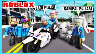 24 Jam Menjadi Polisi Dan Polwan Server Publik Di Roblox Brookhaven  ft @Shasyaalala