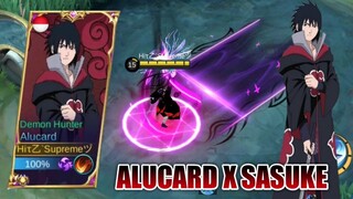 ALUCARD X SASUKE AKATSUKI SKIN SCRIPT NO PASSWORD - MOBILE LEGENDS