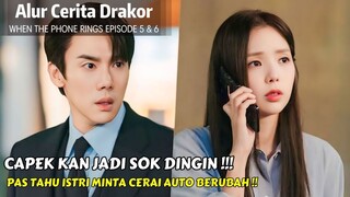 KETIKA SIKAP DINGIN PAKSU MULAI MENCAIR || ALUR CERITA WHEN THE PHONE RINGS EP 5 & 6