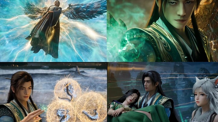 How miserable Han Li was when he formed the Condensation stage, that's how blissful he feels at the 