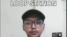 How to use boss rc-1 loop station.