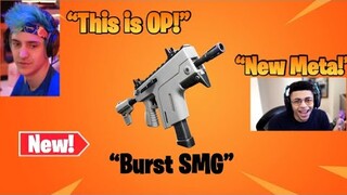 Ninja and Myth Reacts To The New BURST SMG!