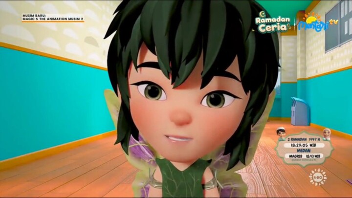 MAGIC 5 THE ANIMATION musim 2 mentari tv (episode 10-12)