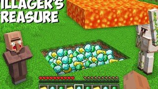 GOLEM นี้สามารถค้นหาสมบัติของชาวบ้านภายใต้ลาวาใน Minecraft! สมบัติชาวบ้าน !