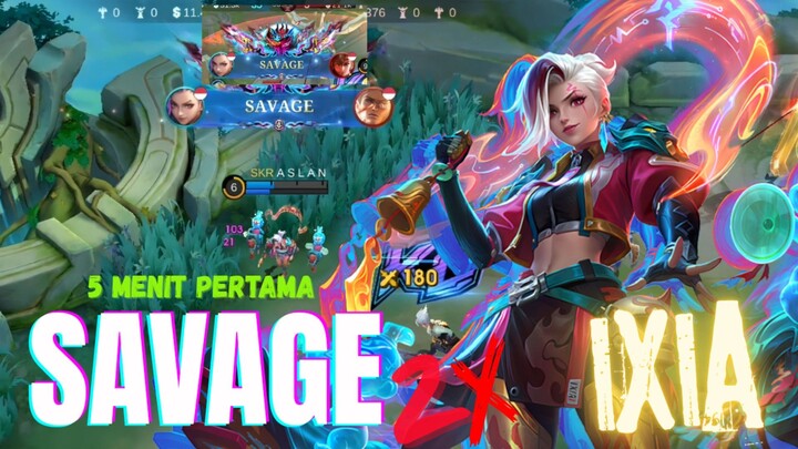 SAVAGE 2x ,Kill 21 build top global Ixia..