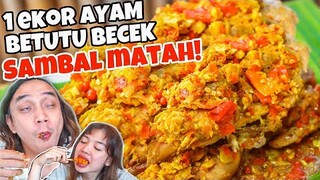GILA! MUKBANG AYAM BETUTU MANDI CABE