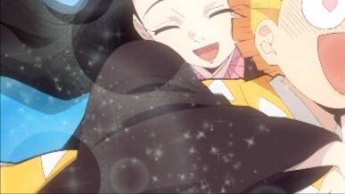 Zenitsu: Tôi sẽ bảo vệ Nezuko Nezuko: Chào mừng Inosuke trở lại