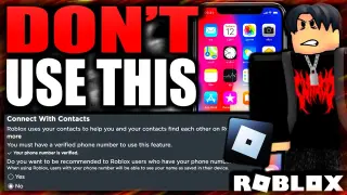 I don't like this new update... (Roblox Contacts List)