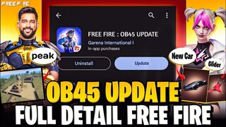 Finally Old PEAK Return And 10 New Changes In OB45 UPDATE