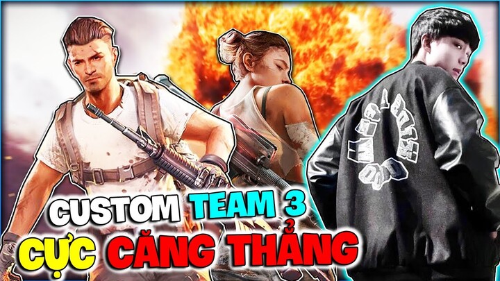 FREE FIRE | QUÂN ĐOÀN NOXUSS CUSTOM TEAM 3 CỰC CĂNG THẲNG VÀ CẢM ĐỘNG TÌNH ĐỒNG CHÍ CỦA QĐ