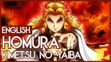 HOMURA 炎 (LiSA) - Kimetsu no Yaiba Movie: Mugen Train ED - FULL ENGLISH COVER | Nagi-chan
