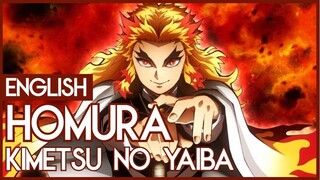 HOMURA 炎 (LiSA) - Kimetsu no Yaiba Movie: Mugen Train ED - FULL ENGLISH COVER | Nagi-chan