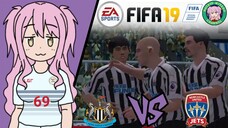 Miyako FIFA 19 | Newcastle United 🏴󠁧󠁢󠁥󠁮󠁧󠁿 VS 🇦🇺 Newcastle United