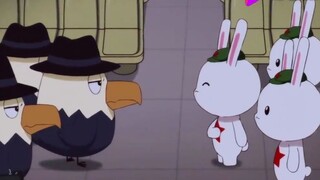 That Rabbit: The Eagle Sauce và the Rabbit đã thiết lập quan hệ ngoại giao. Khẩu hiệu trên tường thự