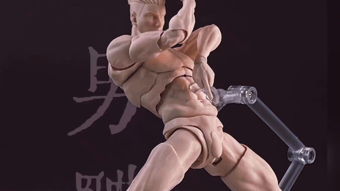 Romankey X Cowl 1/12 Super Movable Male Body
